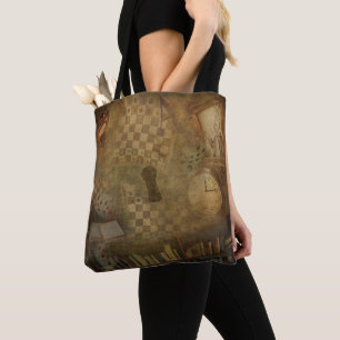 Fantasy Alice in Wonderland Boekentas Draagtas