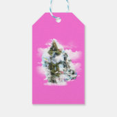 Fantasy Andere werelden in de wolken Cadeaulabel (Achterkant)