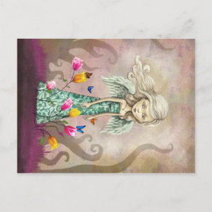 Fantasy Angel Girl Briefkaart