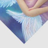 Fantasy Angel Pink en Blue Decoupage Tissuepapier (Detail)