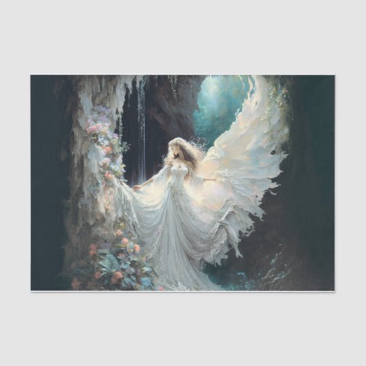 Fantasy Angel Tissuepapier (Voorkant)
