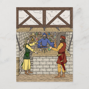 Fantasy Apothecary Shop Briefkaart