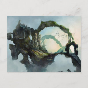 Fantasy Arabian Castle Briefkaart