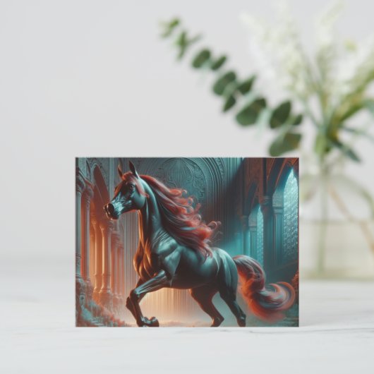 Fantasy Arabisch Briefkaart (Staand voorkant)