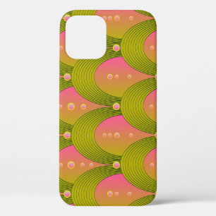 Fantasy Arcs kralen roze groen iPhone 12 Hoesje