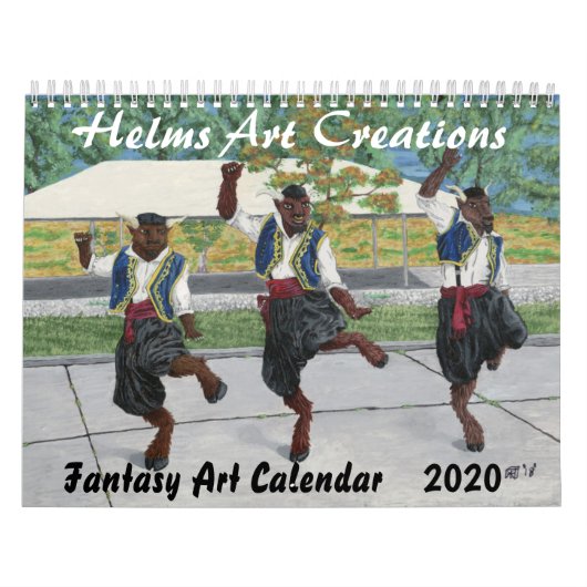 Fantasy Art 2020 Agenda Kalender (Hoes)