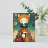 Fantasy Art Briefkaart (Staand voorkant)