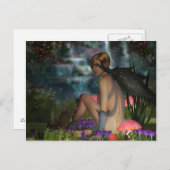 Fantasy Art Briefkaart - Fairy Briefkaart, Fay (Voorkant / Achterkant)