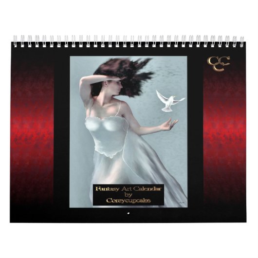 Fantasy Art Calendar Kalender (Hoes)