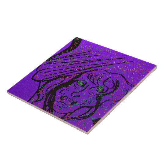 Fantasy Art Ceramic Tile Tegeltje (Zijkant)