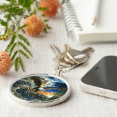 Fantasy Art Eagle Sleutelhanger (Zijkant)