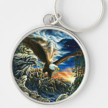 Fantasy Art Eagle Sleutelhanger