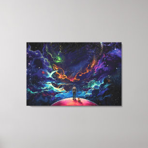 Fantasy Art Premium Wrapped Canvas (gloss) Afdruk