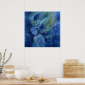 Fantasy Art Print - Dragon Lore (Keuken)