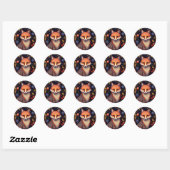 Fantasy Art Ronde Sticker (Vel)
