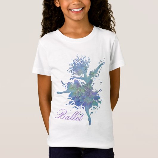 Fantasy Art T-shirt - Aurora Ballerina (Voorkant)