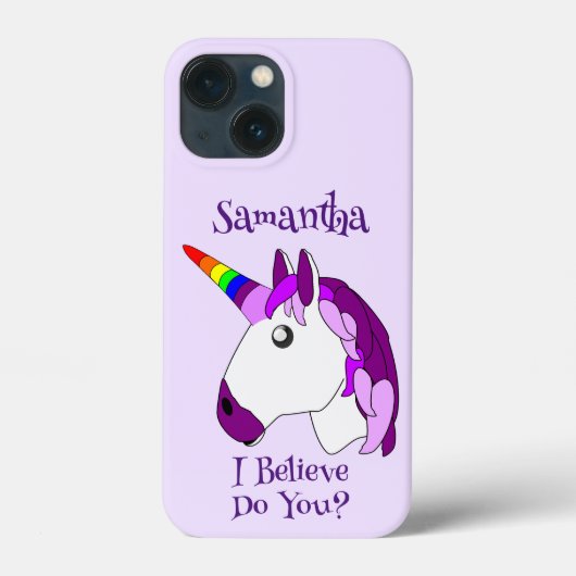 Fantasy Art Unicorn Design gepersonaliseerd Case-Mate iPhone Case (Achterkant)