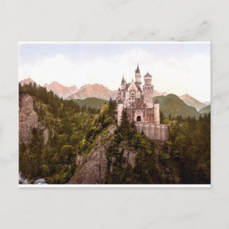 fantasy-art-wallpaper-34, Neuschwanstein Castle Briefkaart