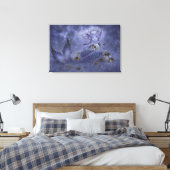 Fantasy Art Wrapped Canvas Print - Donkere Zeemeer (Insitu (Slaapkamer))