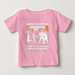 Fantasy basketball superstar over T-Shirt