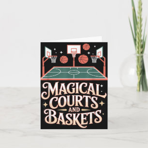 Fantasy Basketbalveld Magische Draft Spelstijl  Kaart