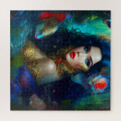 Fantasy Beauful Mermaid 1 Legpuzzel (Horizontaal)