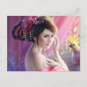 Fantasy Beauty 01 Briefkaart