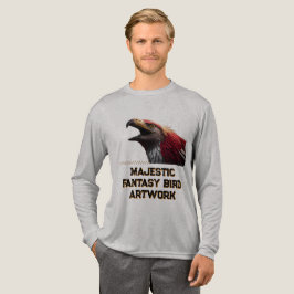  Fantasy Bird Artwork Tri-Blend Shirt