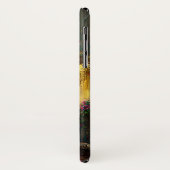 Fantasy Bloemen Kerk - iPhone Case (Achterkant/links)