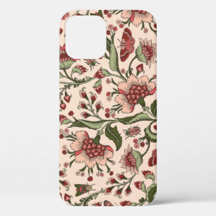 Fantasy Bloemen Paisley Hand getrokken iPhone 12 Hoesje
