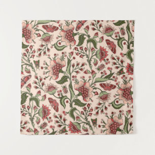 Fantasy Bloemen Paisley Hand getrokken Wandkleed