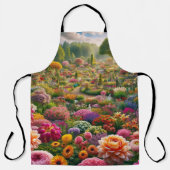 Fantasy Bloementuin Schort (Voorkant)