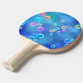 Fantasy blue bubbles pong Paddles Tafeltennisbatje (Voorkant Gekanteld)