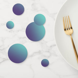 FANTASY Blue + Paarse verloopkleurenConfetti Confetti