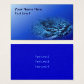 Fantasy Blue Stream-Natuur Visitekaartje (Voorkant /achterkant)