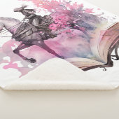 Fantasy Boek Lover Design Sherpa Deken (3/4)