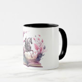 Fantasy Boekenliefhebber Design Mok (Voorkant rechts)