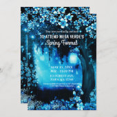 Fantasy Bos Betoverd Blauw Woud Galabal  Kaart (Voorkant / Achterkant)