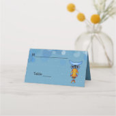 Fantasy Brightly gekleurde Owl Blue Eyes cirkels (Voorkant)