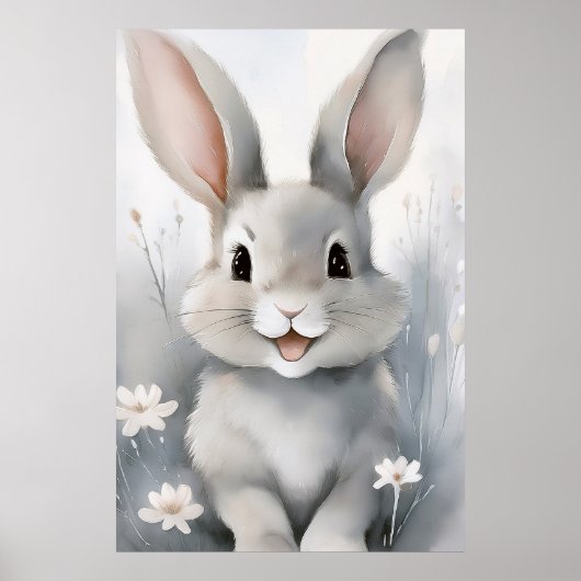 Fantasy Bunny Rabbit Poster (Voorkant)