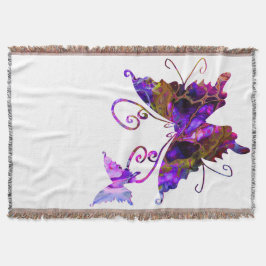 Fantasy Butterflies Deken