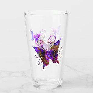 Fantasy Butterflies Glas