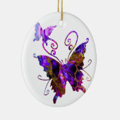 Fantasy Butterflies Keramisch Ornament (Rechts)