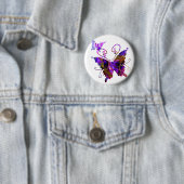 Fantasy Butterflies Ronde Button 5,7 Cm (In situ)