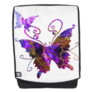 Fantasy Butterflies Rugtassen