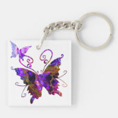 Fantasy Butterflies Sleutelhanger (Achterkant)