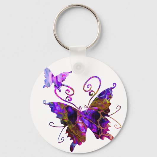 Fantasy Butterflies Sleutelhanger (Voorkant)