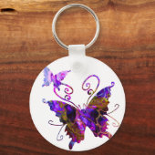 Fantasy Butterflies Sleutelhanger (Voorkant)