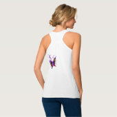 Fantasy Butterflies Tanktop (Volledige Achterkant)