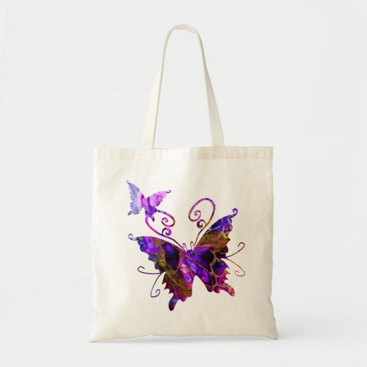 Fantasy Butterflies Tote Bag (Voorkant)